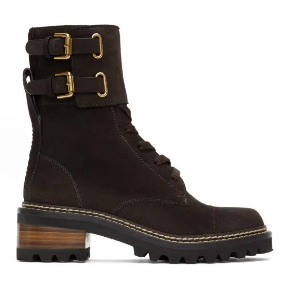 See by Chloe Combat Boots